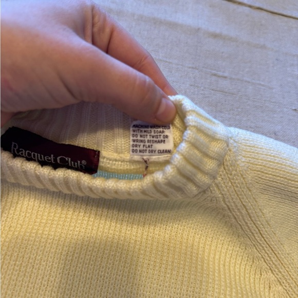 Vintage Racquet Club Sweater - Picture 4 of 13